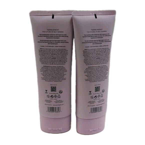 2-Pack TANOLOGIST DAILY GLOW Hydrating Gradual Tan Lotion Medium to Dark 8.45oz - Picture 4 of 6